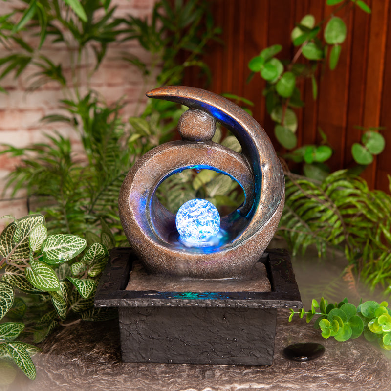 Daydreaming Spiral Art Outdoor Water Fountain