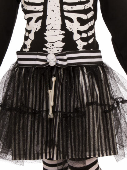 Day of the Dead Little Skeleton Girl's Costumes (Available in 3 Sizes)