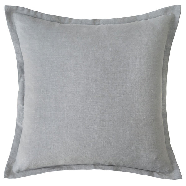 Decorative Blair Linen Cushion Cover - Sky Blue - 60X60cms