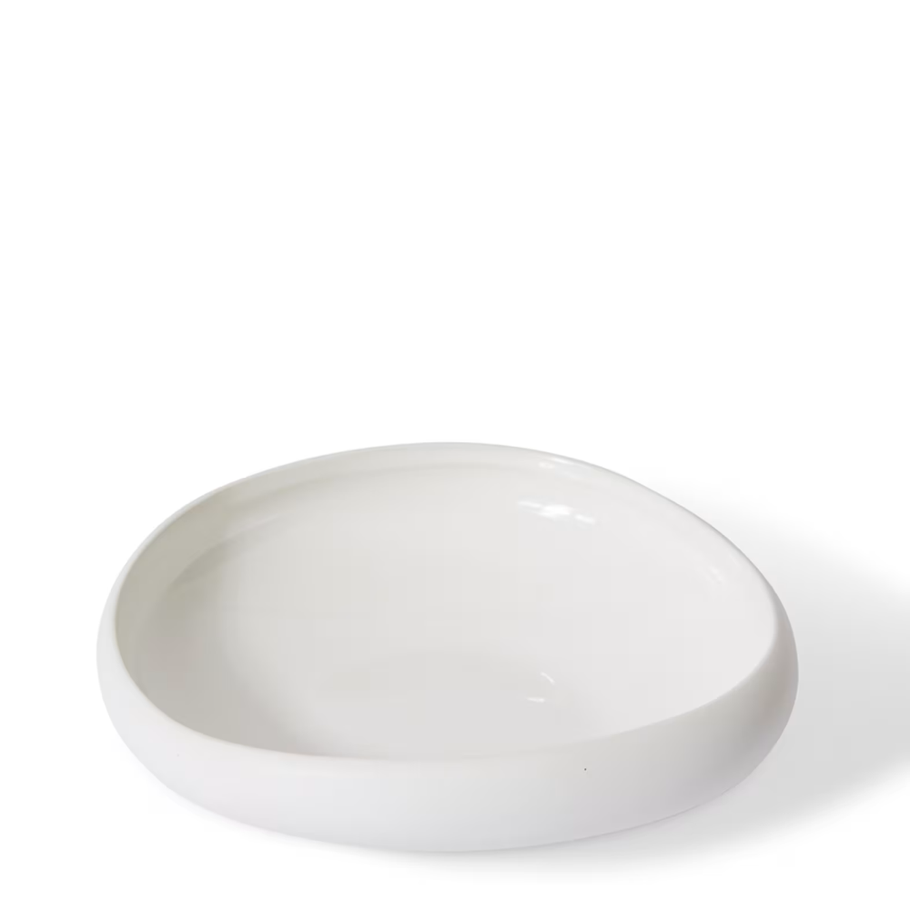 Decorative Ceramic Nakano Bowl - White - Available in 3 Sizes