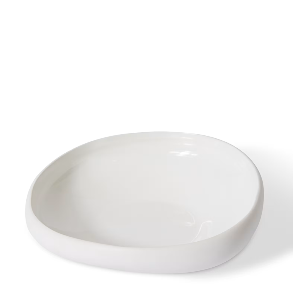 Decorative Ceramic Nakano Bowl - White - Available in 3 Sizes