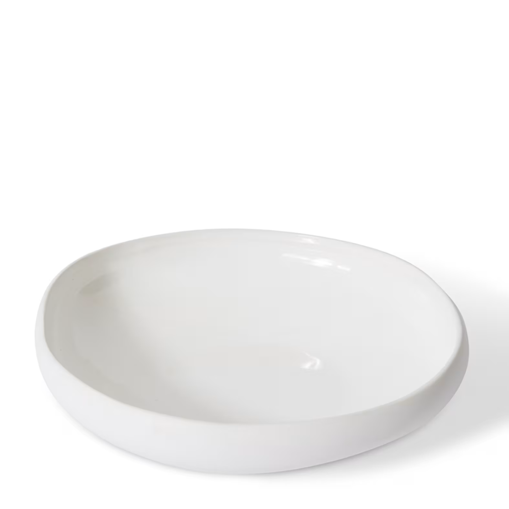 Decorative Ceramic Nakano Bowl - White - Available in 3 Sizes