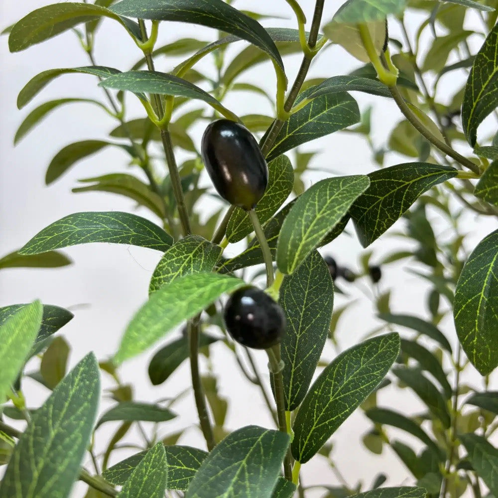 Delight Artificial Bushy Olive Tree With Olives 180cm