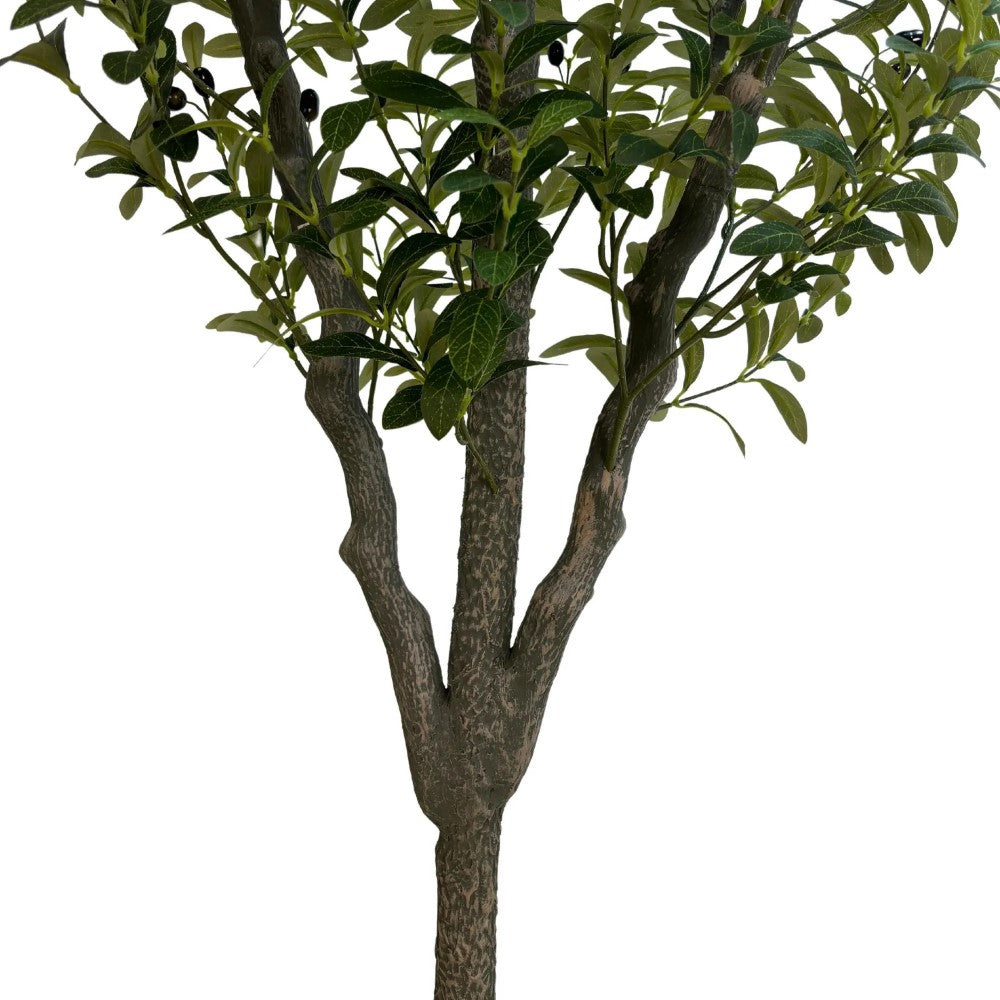 Delight Artificial Bushy Olive Tree With Olives 180cm