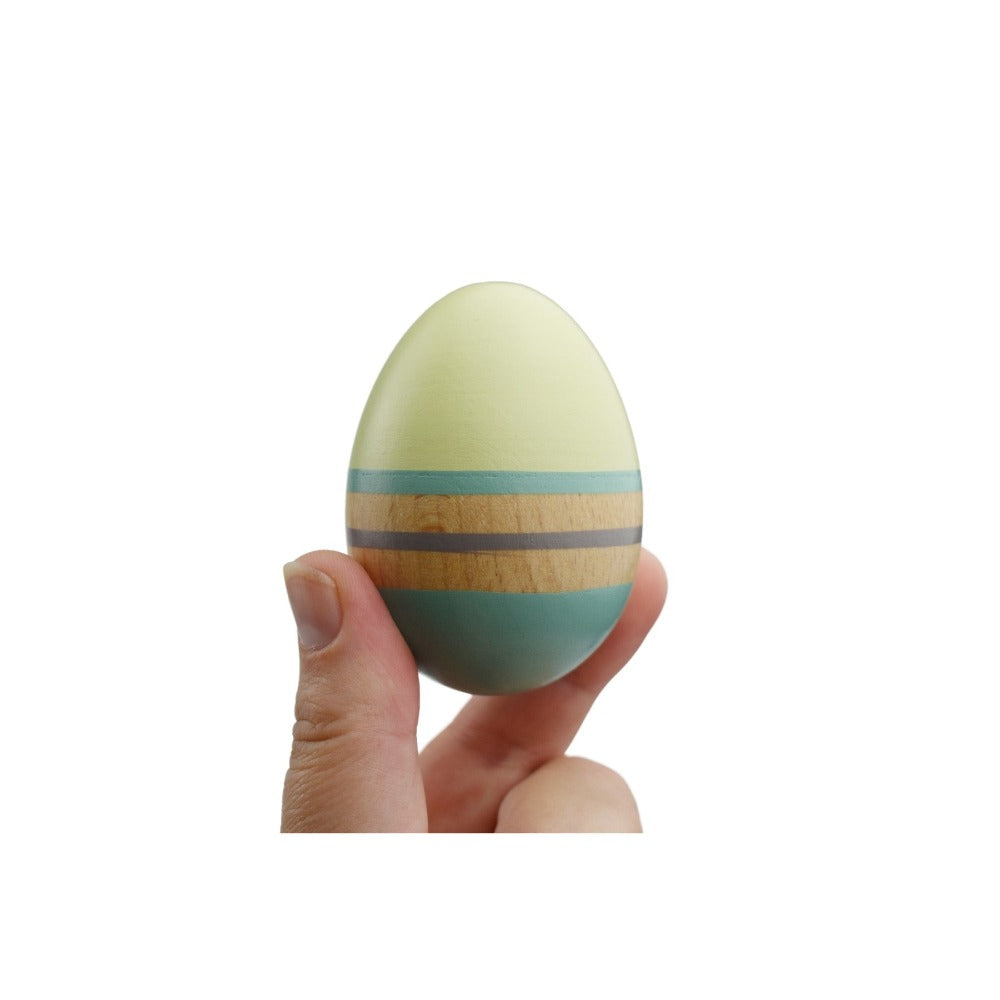 Toddlers Wooden Maraca Egg Shaker Musical Toy (Sent At Random)