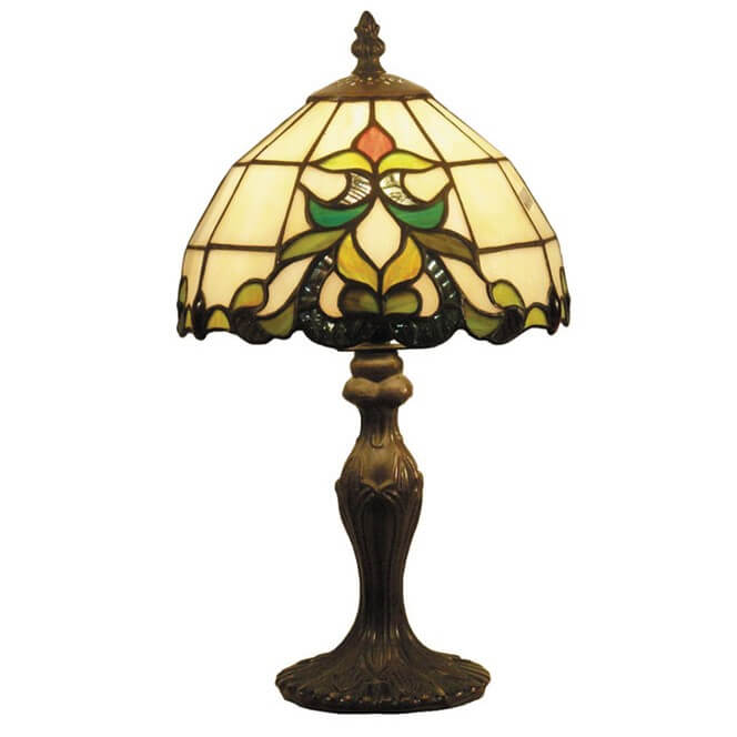 Delta Tiffany Stained Glass Table Lamp