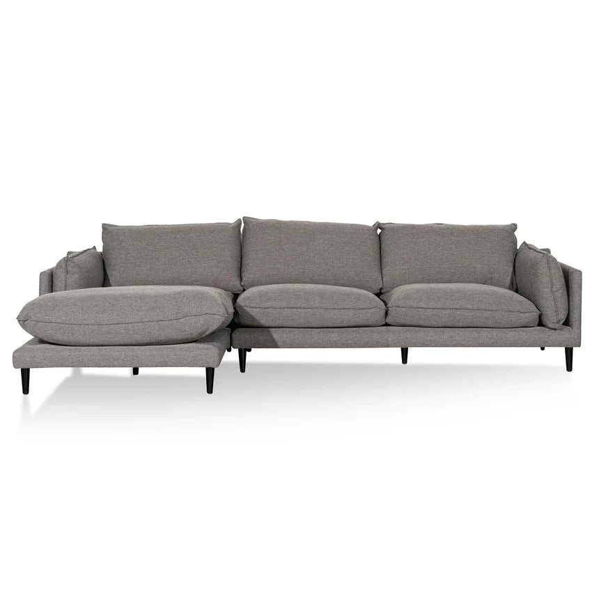 Design Harmony 4-Seater Left Chaise Fabric Sofa