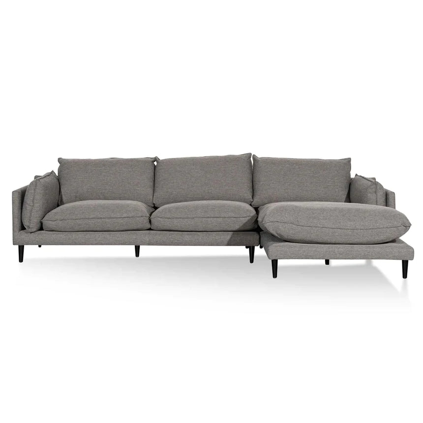 Design Harmony 4-Seater Right Chaise Fabric Sofa