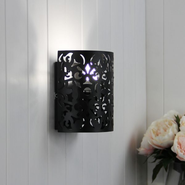 Designer Laser Cut Wall Mounted Light (Available in 2 Colors)