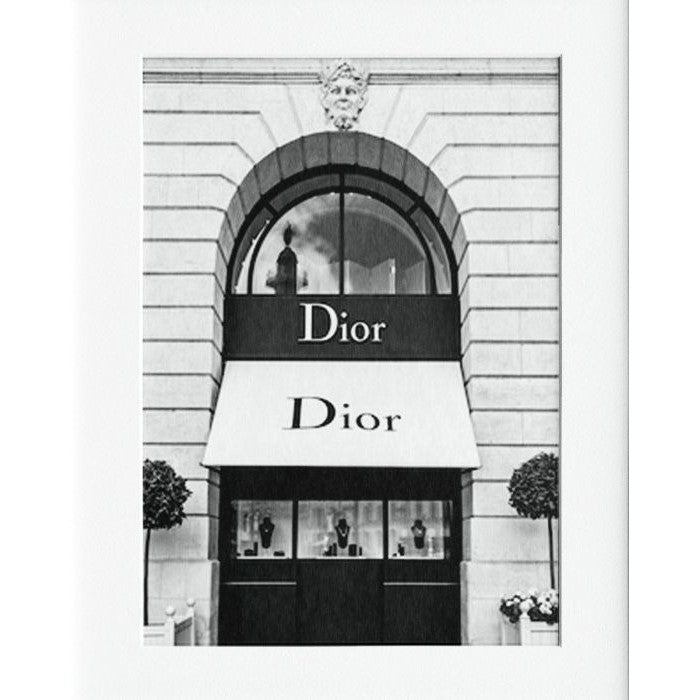 Dior SF Mounted Print Wall Decor - 40x50cms