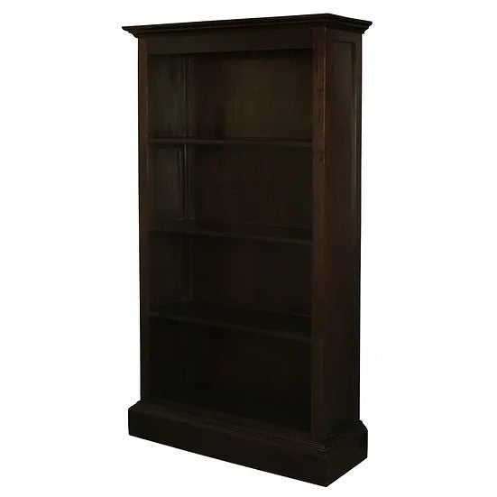 Display Solution Wooden Bookcase - Dark Brown