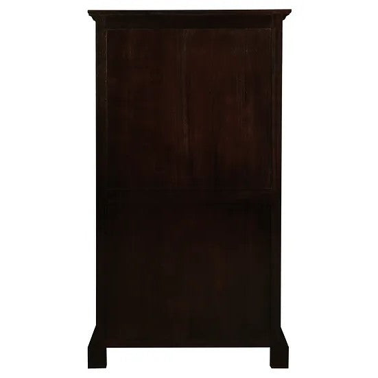 Display Solution Wooden Bookcase - Dark Brown