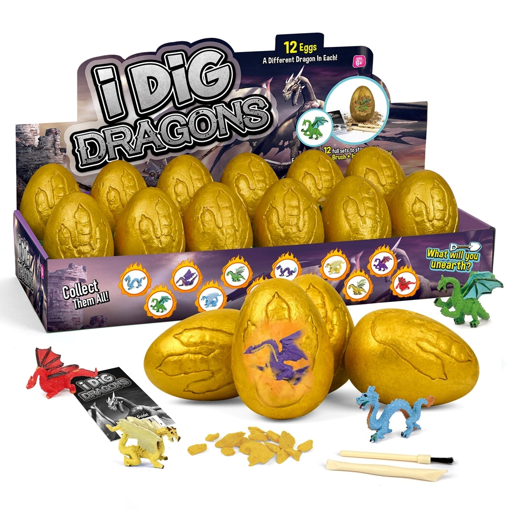 Dragon Egg Excavation Kit - Reveal the Hidden Myth