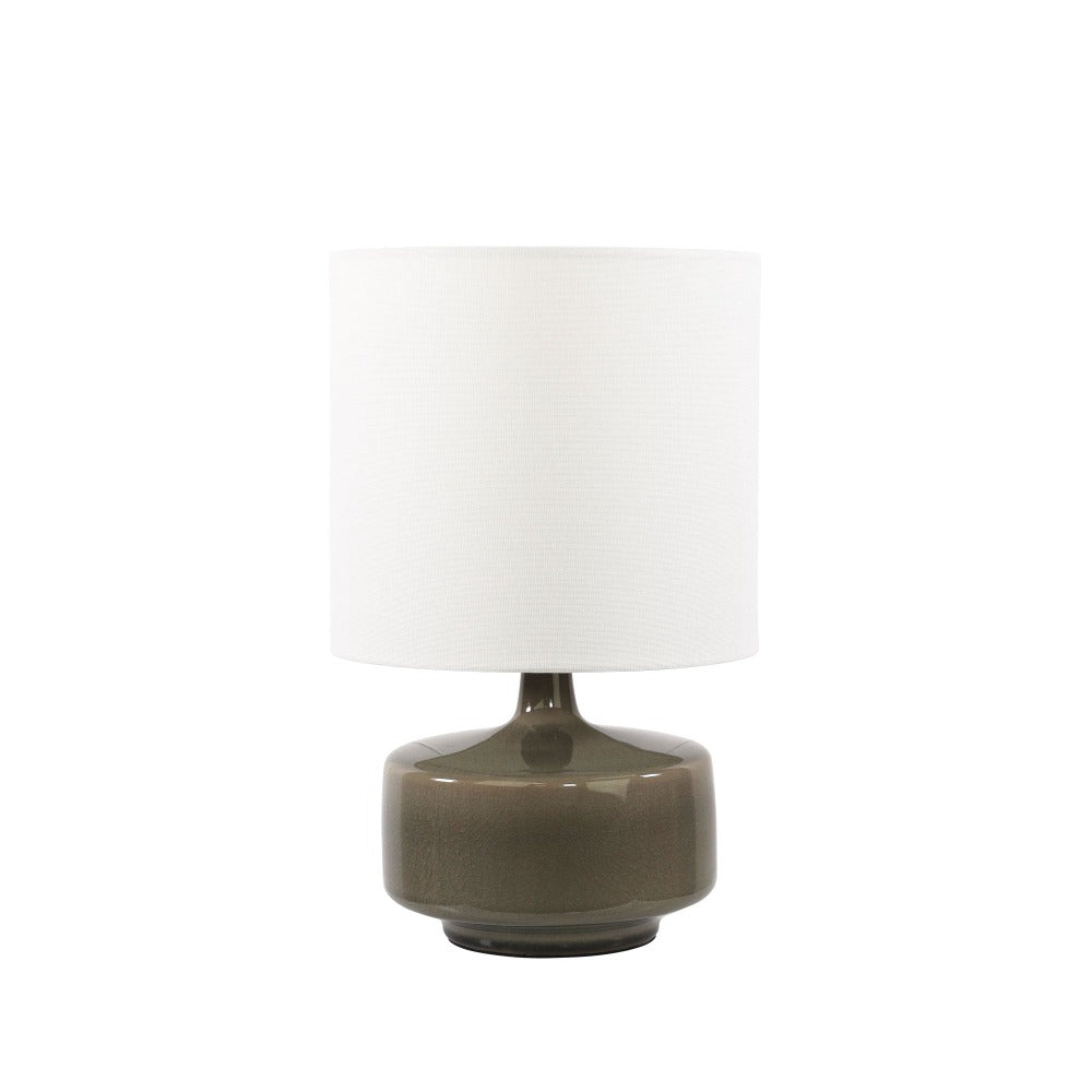 Drum Shade Ceramic Table Lamp