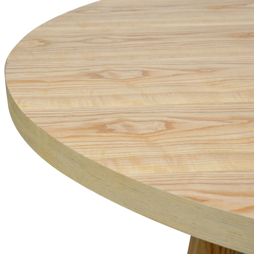 Durable Round Dining Table 150cms - Natural