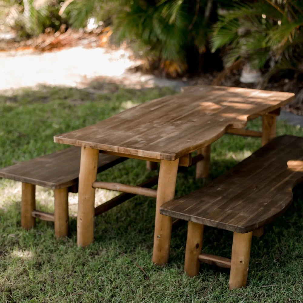 Durable Tree Tables And 2 Benches