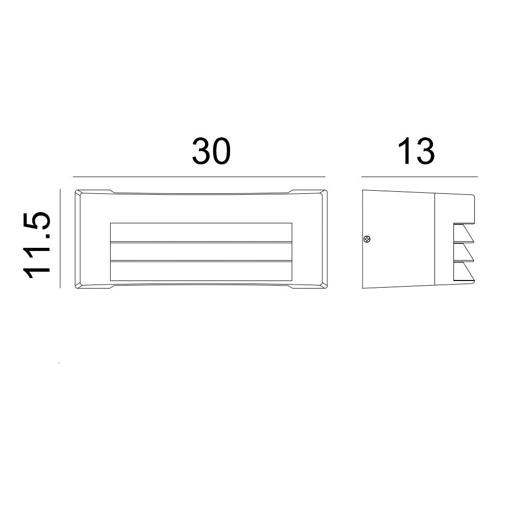 Duraguard Outdoor Wall Mounted Light (Available in 3 Colors)