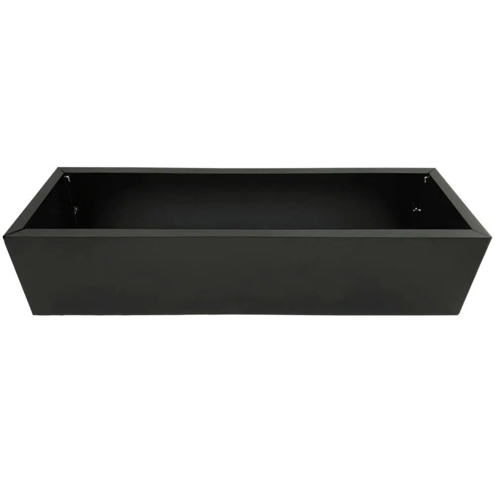 Earthy Chic Black Metal Planter Medium