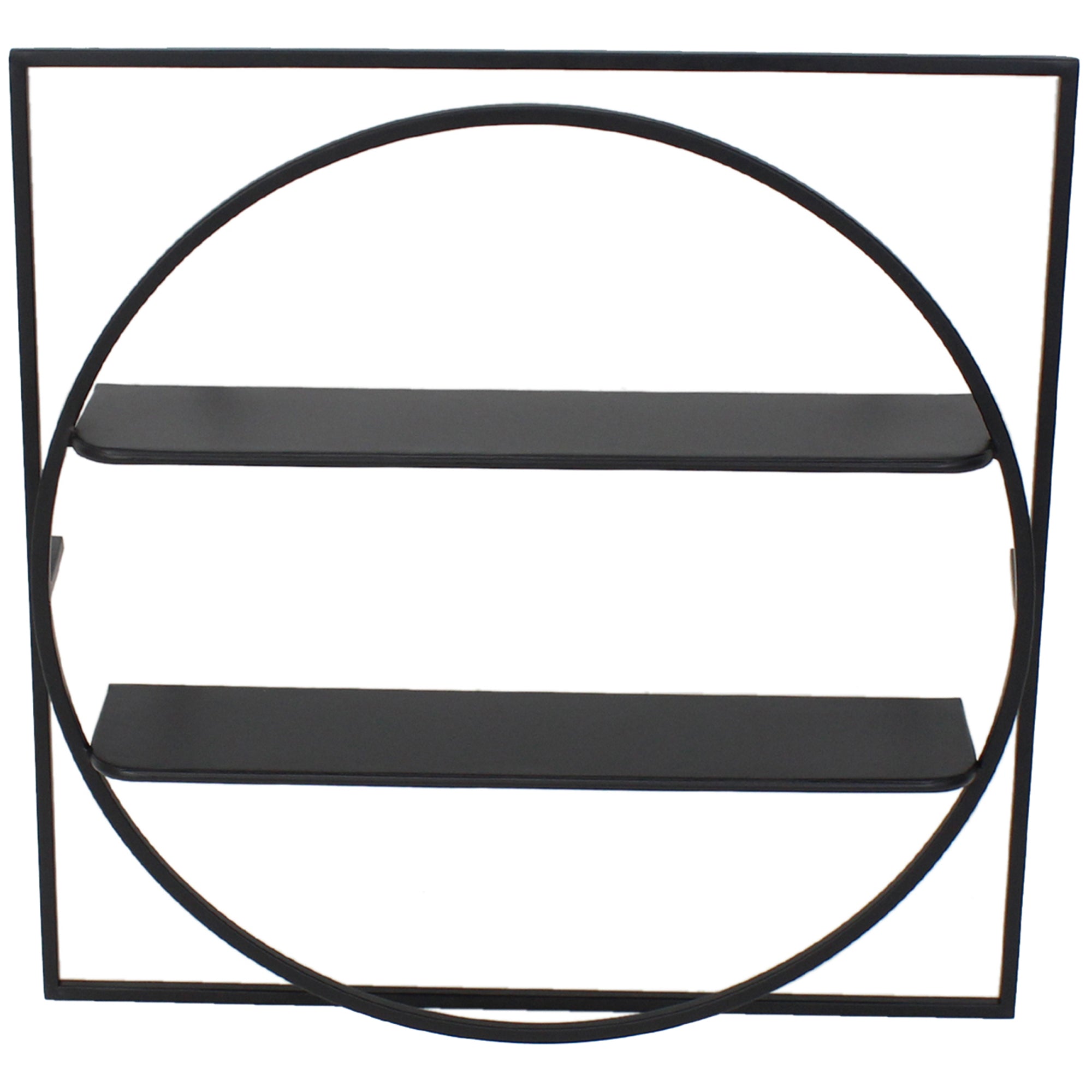 Eclipse Floating 2-Shelf Wall Hanging 60cms