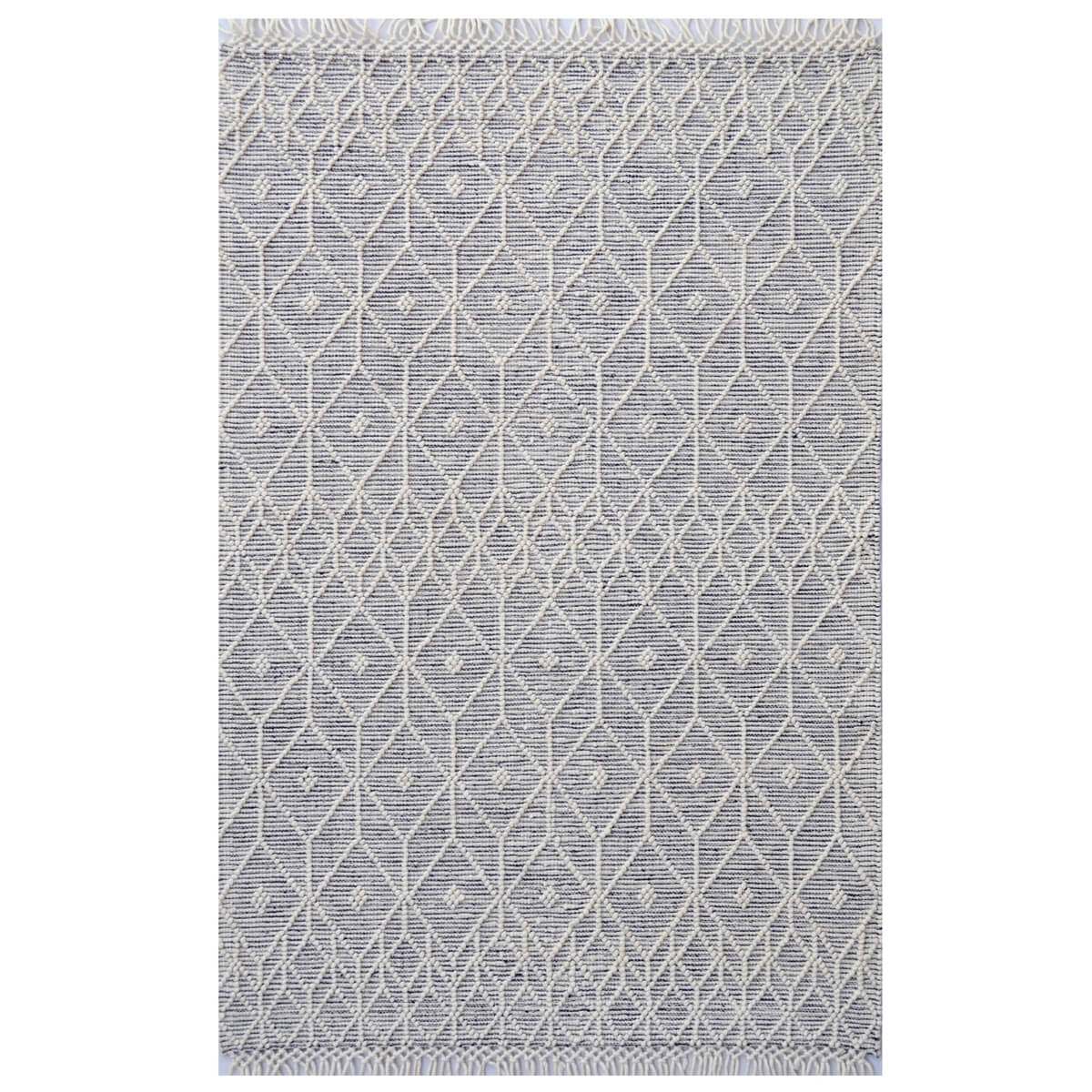 Eclipse Geometric Pattern Woollen Rug (Available in 4 Sizes)