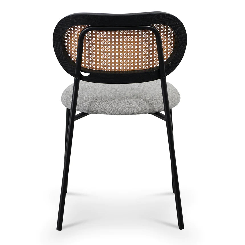 Eco-Friendly Rattan Dining Chair - Grey (Set of 2)