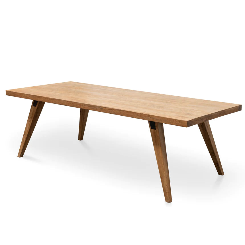 Eco-Friendly Wooden Dining Table 240cms - Natural