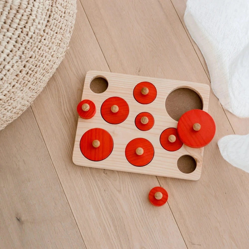 Eco-friendly Montessori Size Puzzle