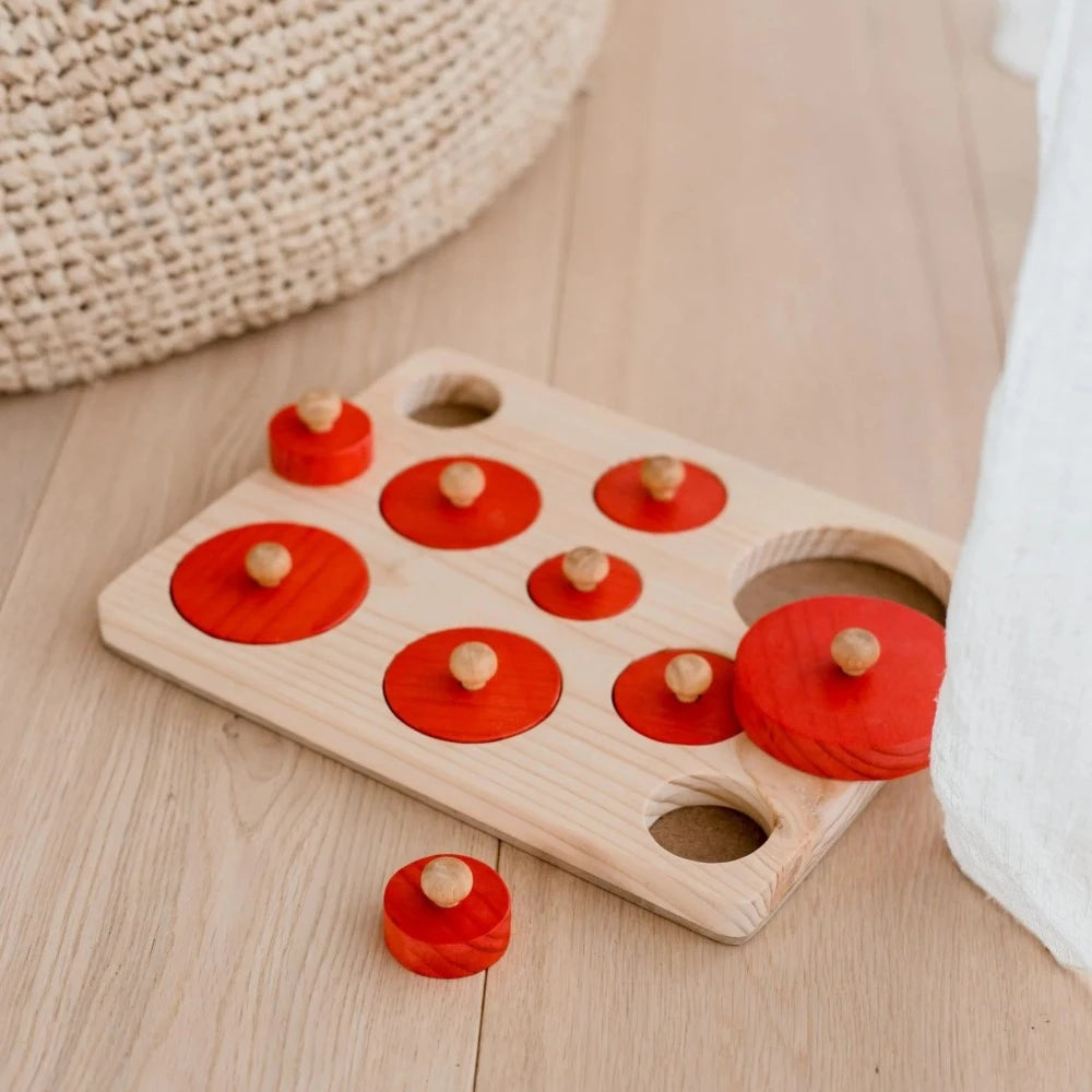 Eco-friendly Montessori Size Puzzle