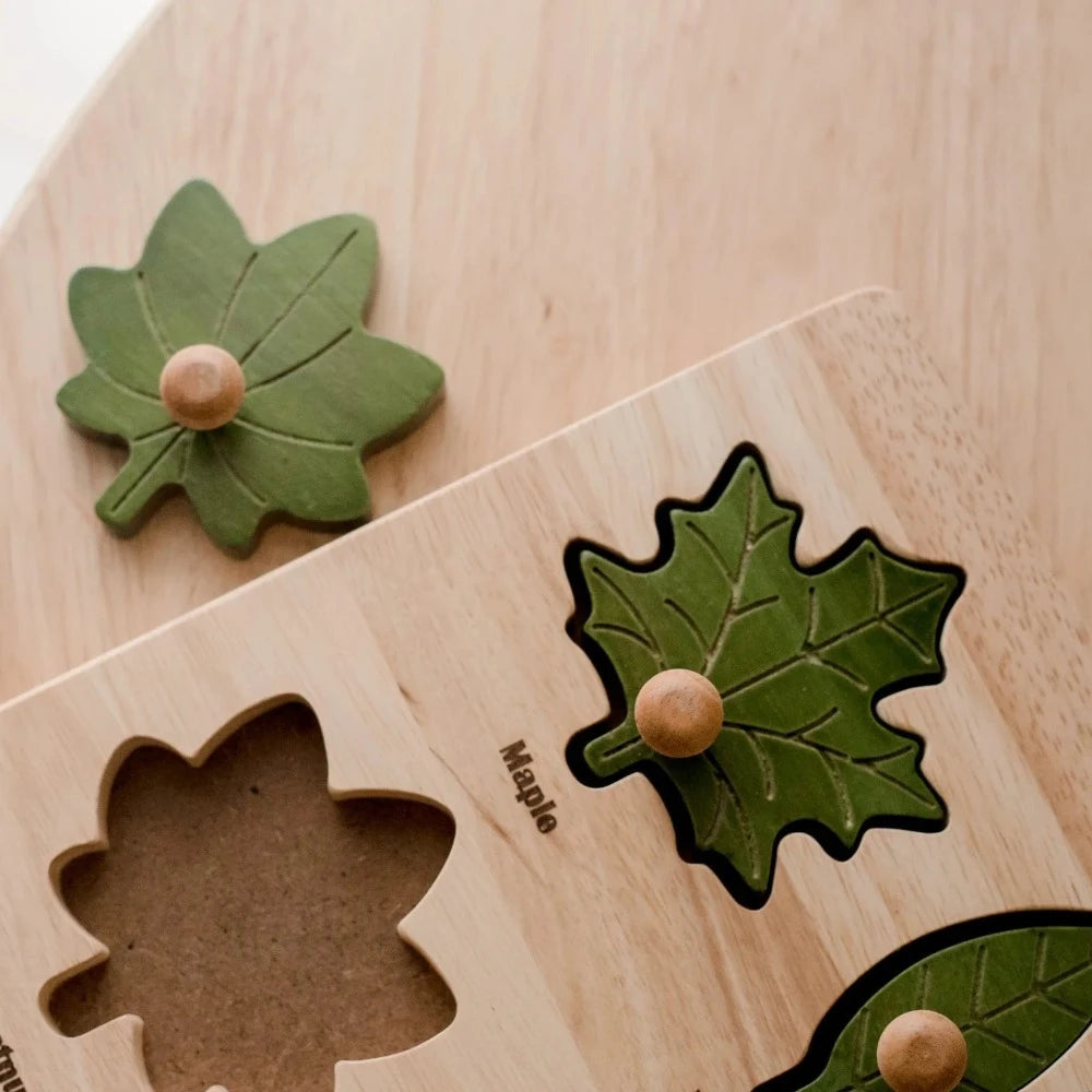 Educational Leaf Montessori Puzzle