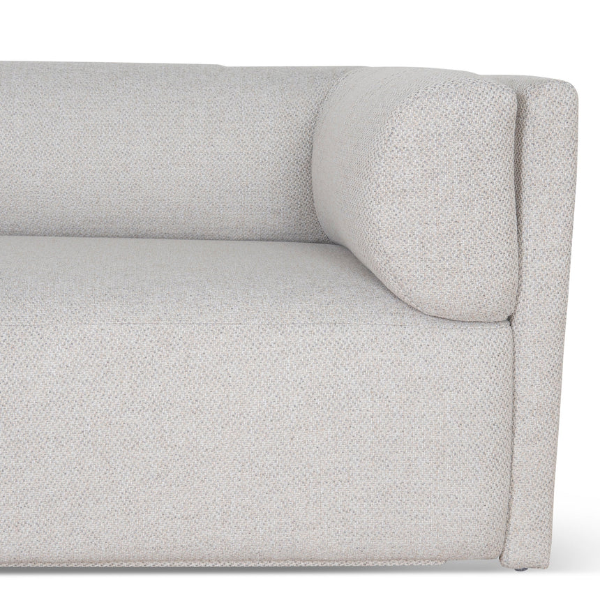 Effortless Elegance Left Chaise Sofa - Light Grey