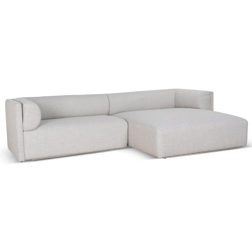 Contemporary Comfort Right Chaise Sofa - Grey