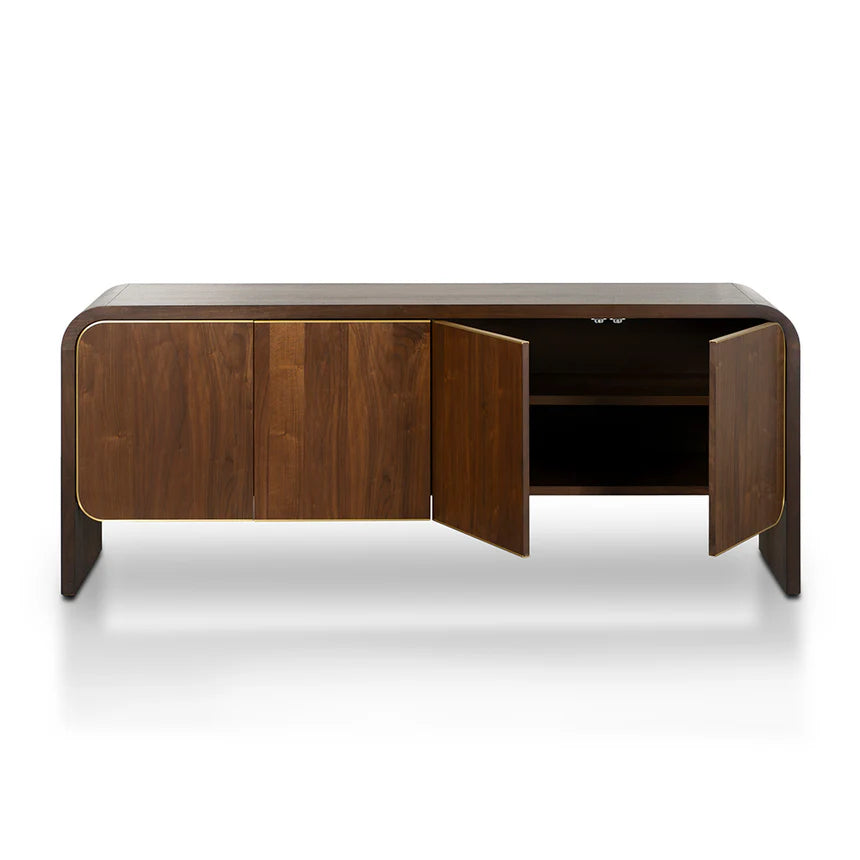 Elegant Buffet Unit 200cms - Walnut