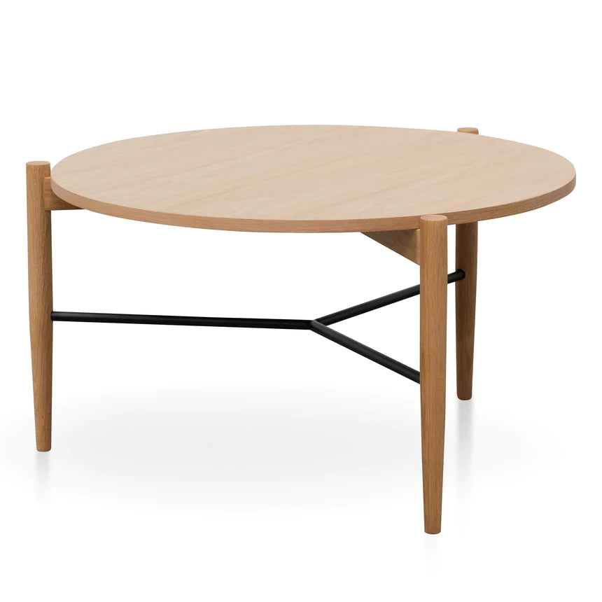 Elegant Handcrafted Wooden Coffee Table 83cms