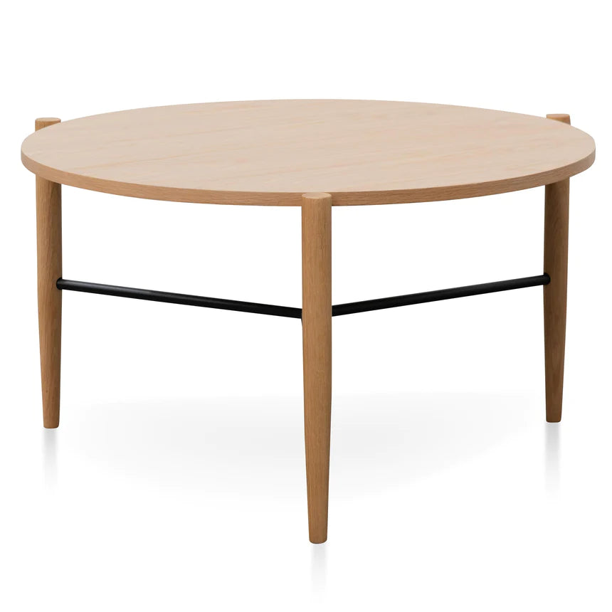 Elegant Handcrafted Wooden Coffee Table 83cms