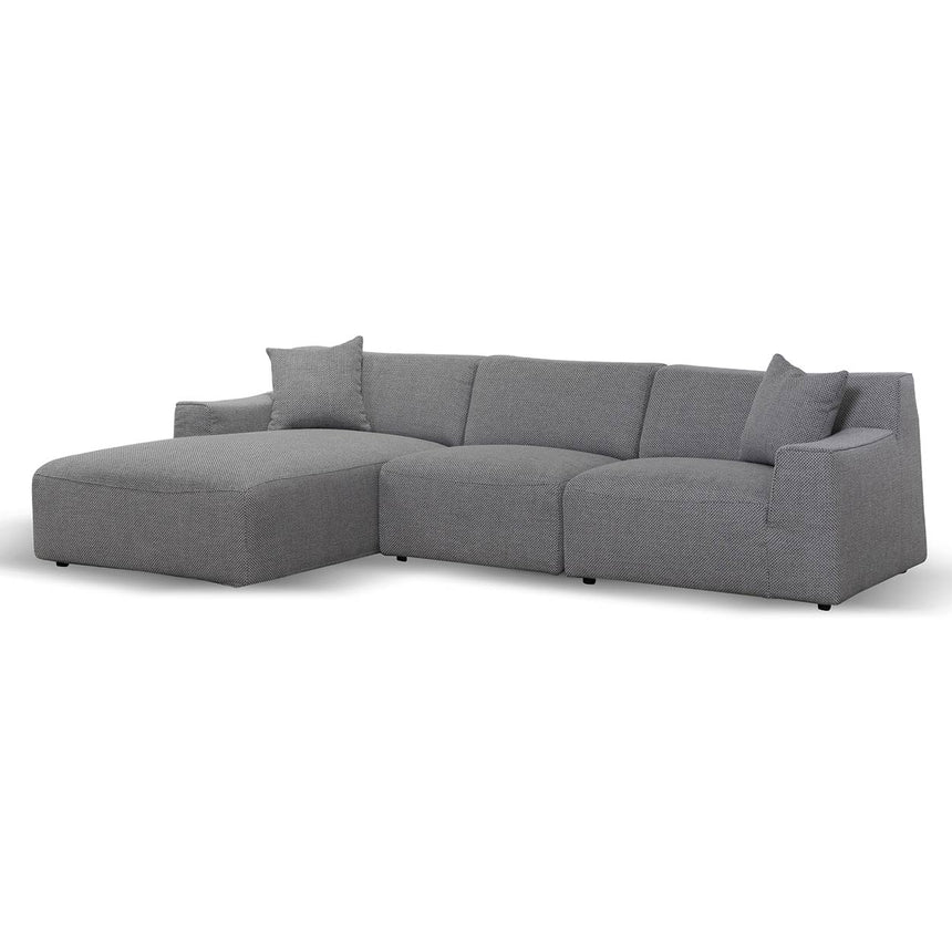 Elegant Lounging 3-Seater Left Chaise Sofa