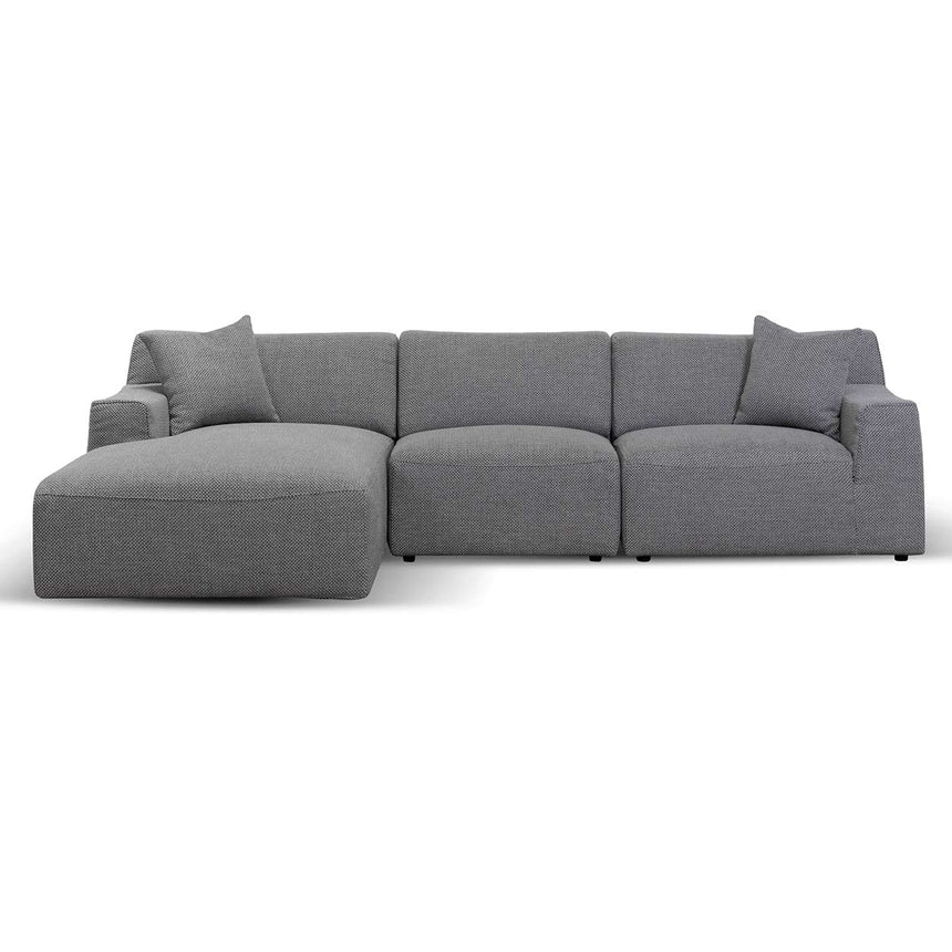 Elegant Lounging 3-Seater Left Chaise Sofa