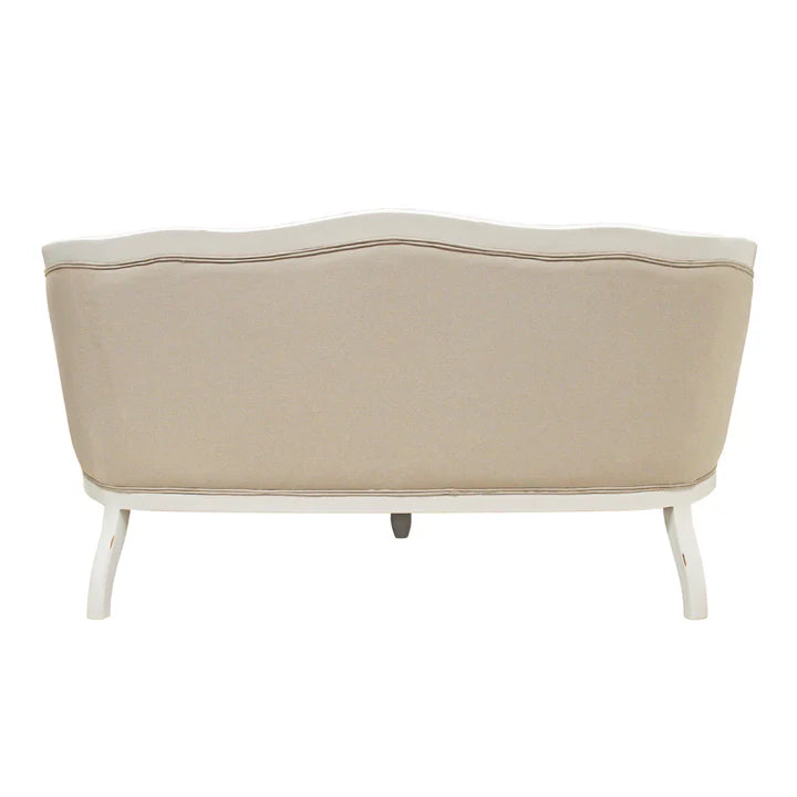 Elegant Lounging Chaise Sofa - White