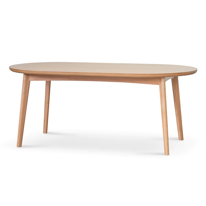 Elegant Maple Dining Table 185cms - Natural