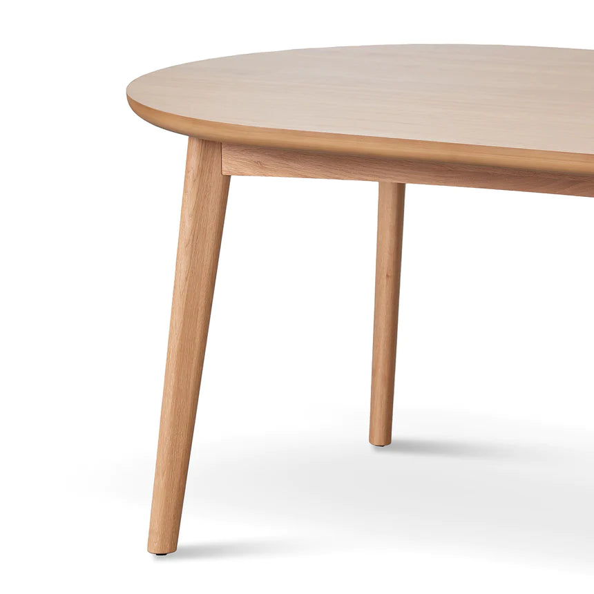 Elegant Maple Dining Table 185cms - Natural