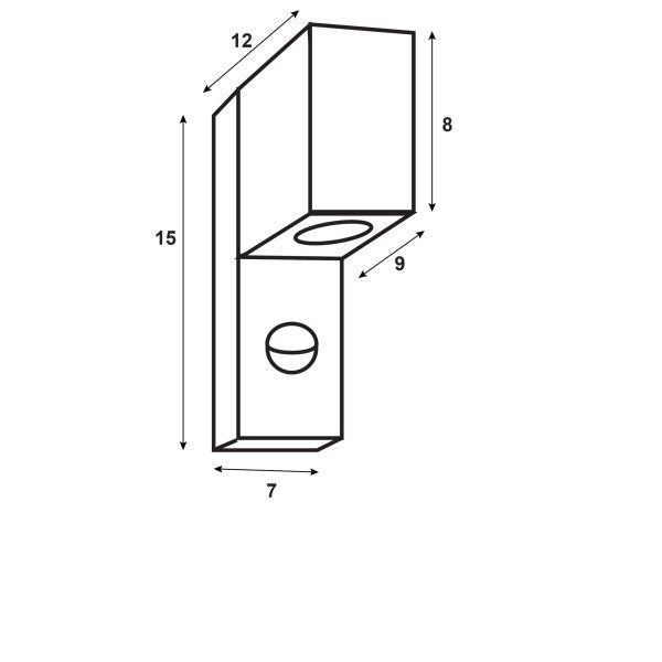 Elegant Outdoor Wall Light (Available in 2 Colors)