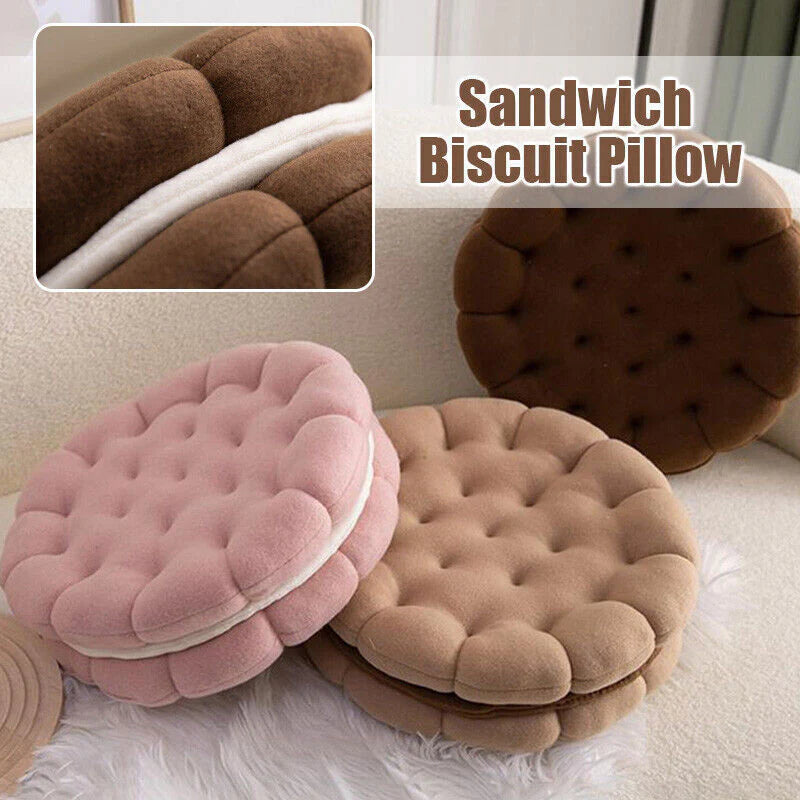 Exceptional Round Shape Soft Cushion Pillow 55cms - Light Brown