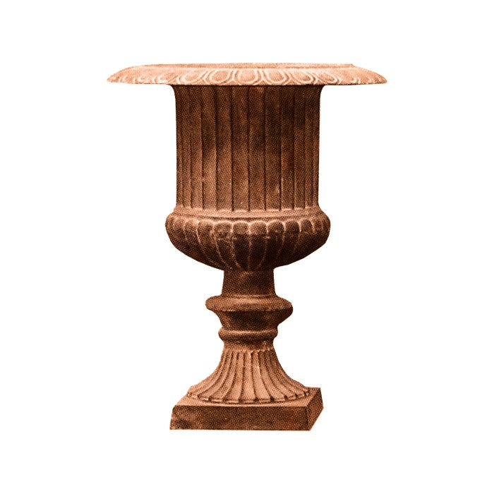 Elegant Verona Cast Iron Urn (Available in 3 Colors)