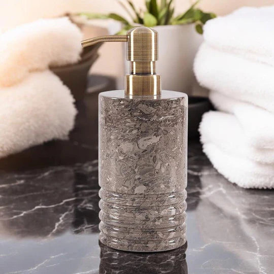 Elegant & Functional Stylish Liquid Soap Dispenser - Grey