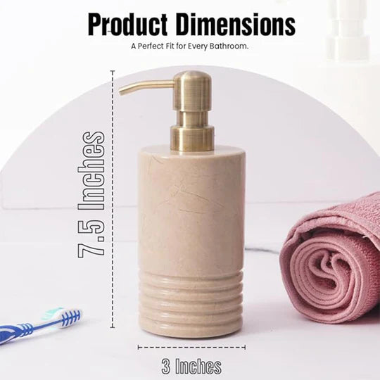 Elegant & Functional Stylish Liquid Soap Dispenser - Natural