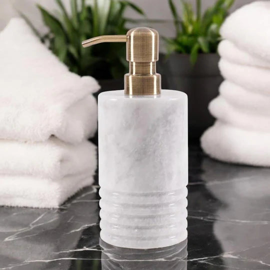 Elegant & Functional Stylish Liquid Soap Dispenser - White