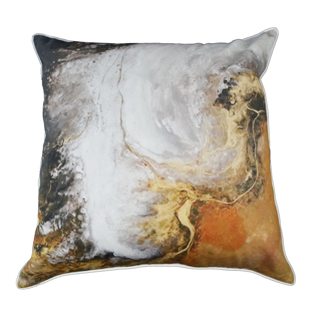 Elements Textured Cushion With Recycled Fill 45 X 45cms