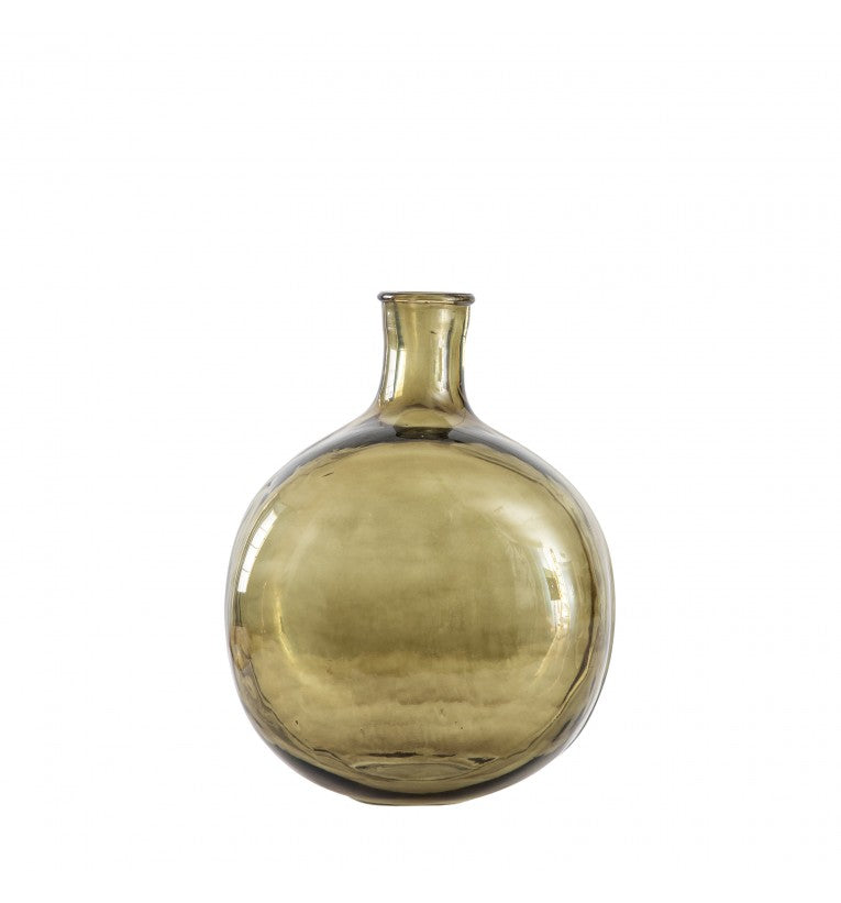 Elevate Your Decor with Green Bottle Vase (Available in 3 Sizes)