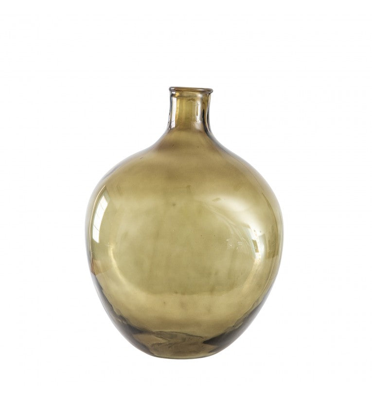 Elevate Your Decor with Green Bottle Vase (Available in 3 Sizes)