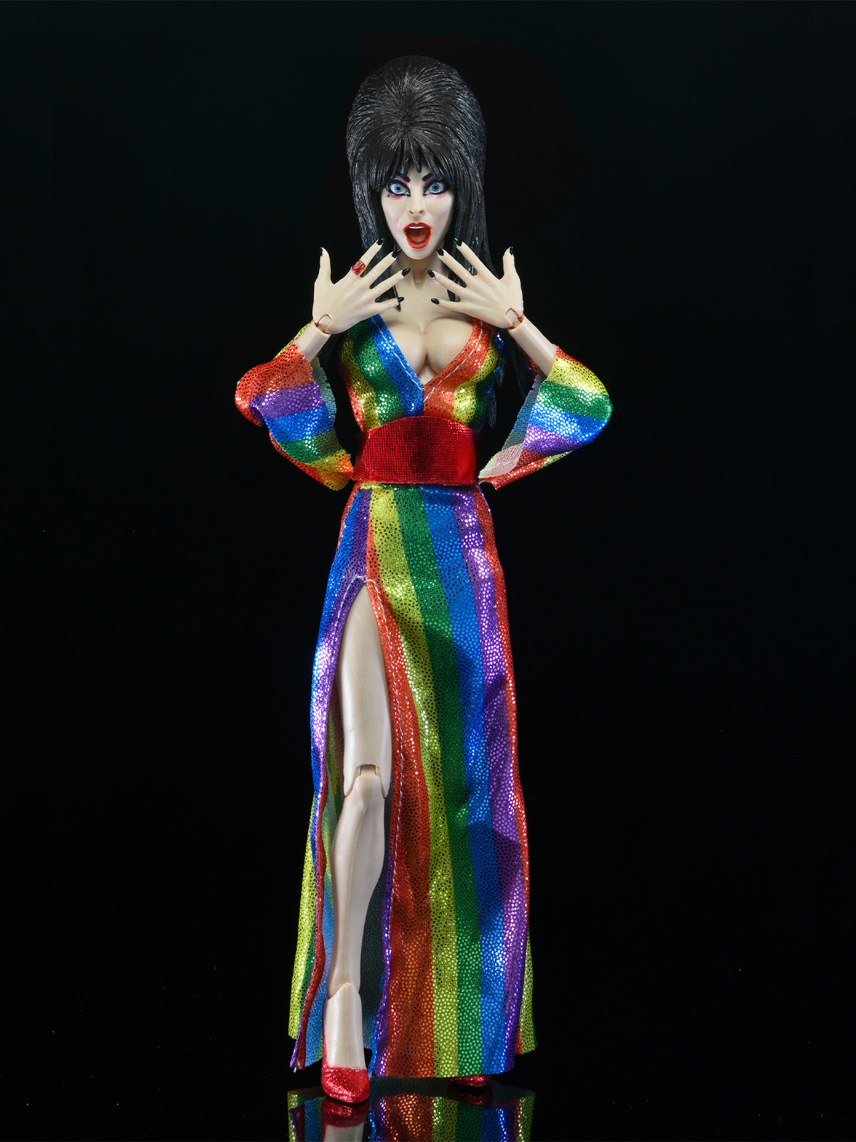 Elvira Mistress of the Dark Over The Rainbow 8" Scale Action Figurine