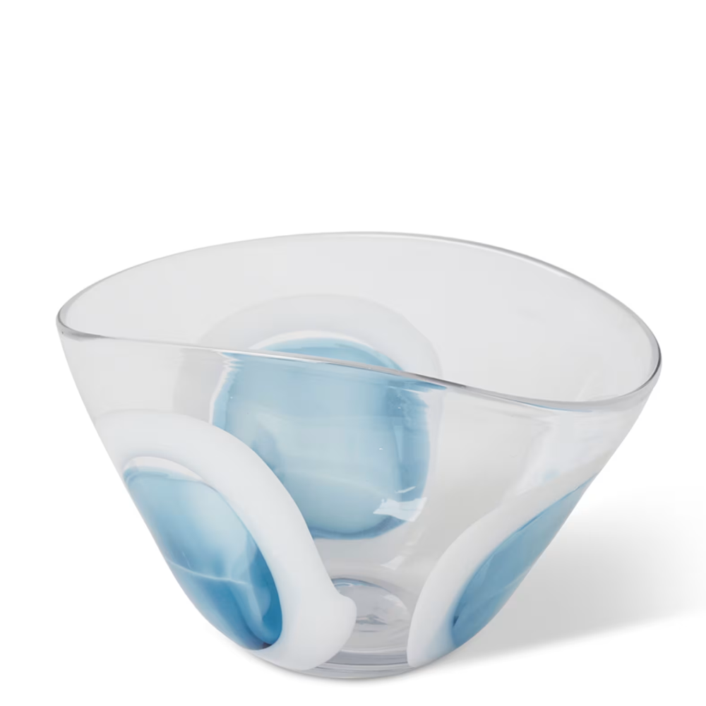 Elysian Harmony Home Decor Bowl - Blue - Small